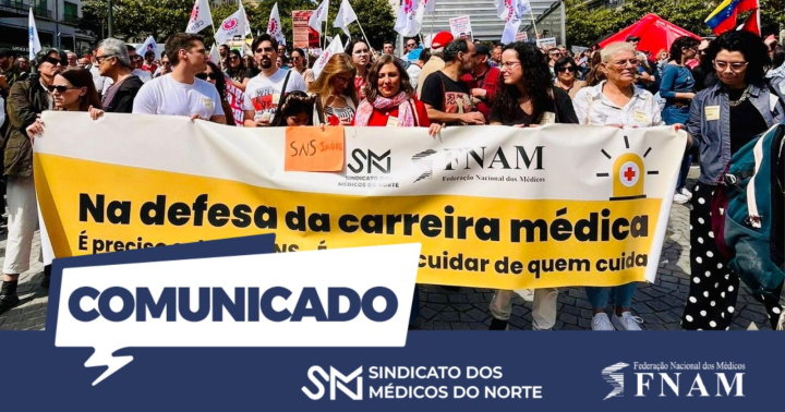 MÉDICOS ADEREM À GREVE GERAL DE 3 DE JUNHO CONTRA A REFORMA LABORAL